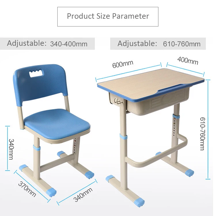 Cheap Student Attached Modern School Desk And Chair Buy Desk And
