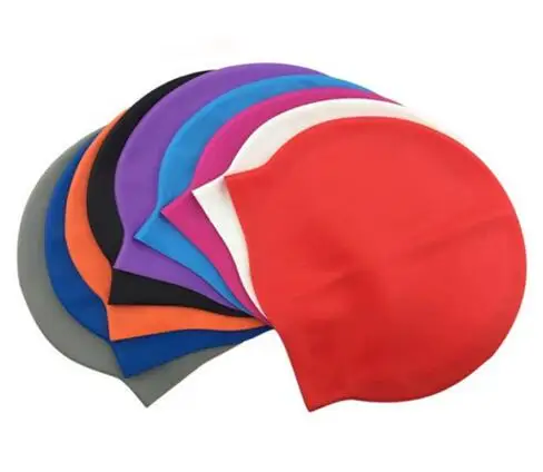 2017 brand new silicone swim cap water sports japanese mesh swim cap for long hair