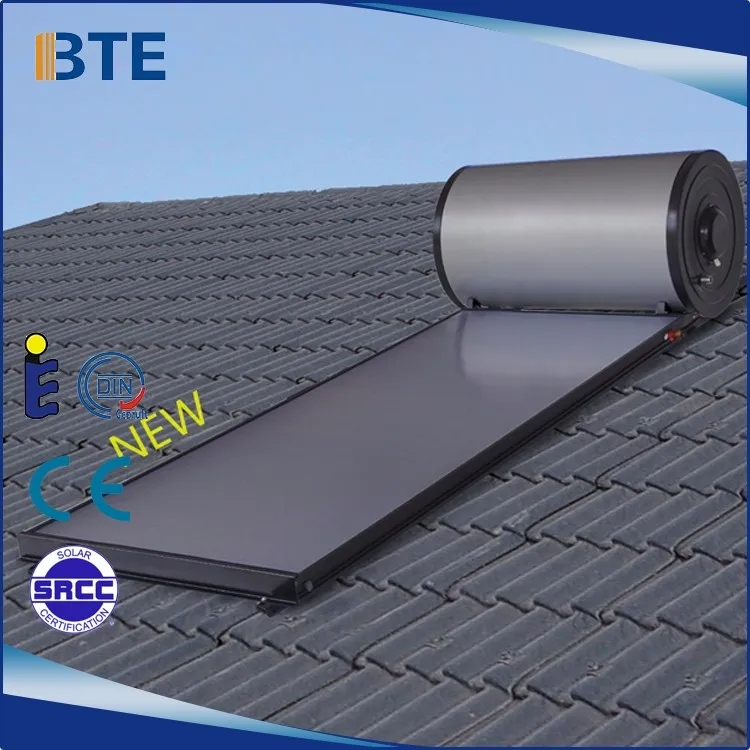 Hot Sale Pressure 150L roof flat-plate solar water heater system with high quality