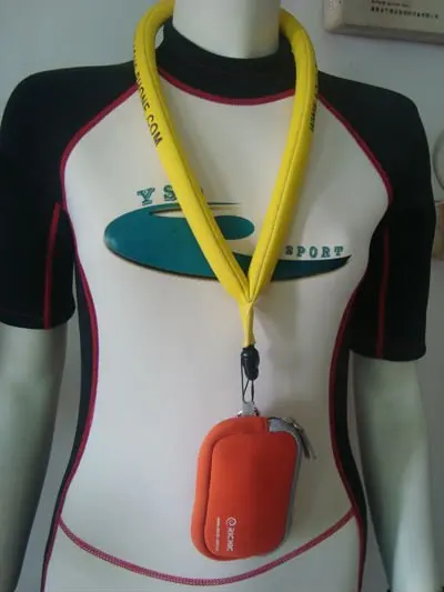 Neoprene Floating Neck Lanyard floating strap camera strap