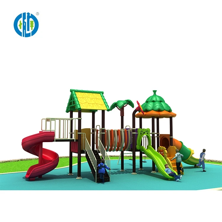 Wholesale Cheap Price Commercial Plastic Slides Kids Outdoor Playground