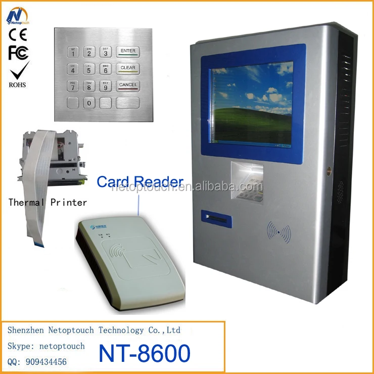 Netoptouch Touch Screen Wall Mount Kiosk Enclosure Buy Wall Mounted