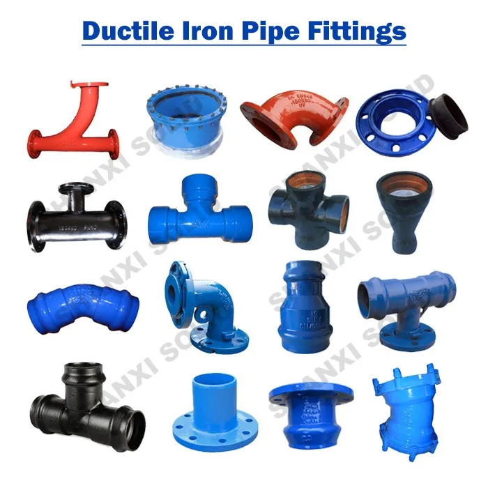 Ductile iron pipe fittings