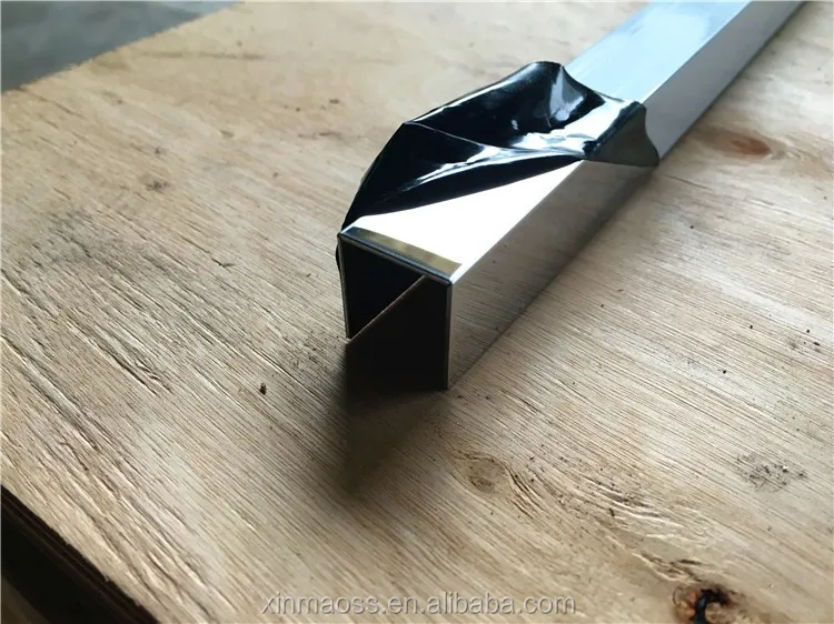Polished Stainless Steel Ushaped Edge Trim With High Quality