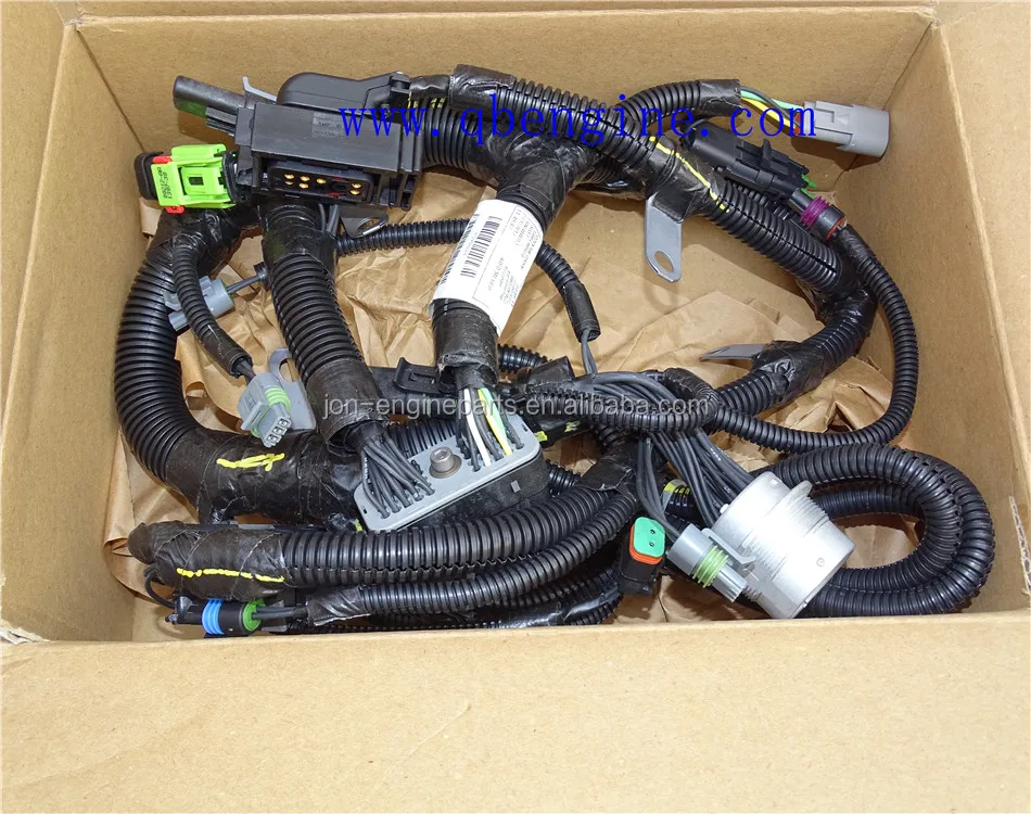 Genuine Qsb5.9 Engine Parts Ecm Wiring Harness 3937165 Original Qsb5.9 Diesel Parts 3937165 Wire