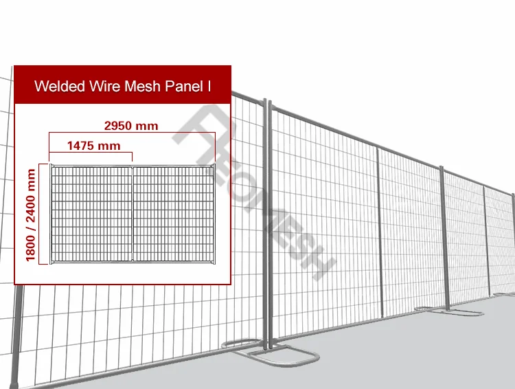 Made in Guangzhou Professional Factory America Temporary Fence