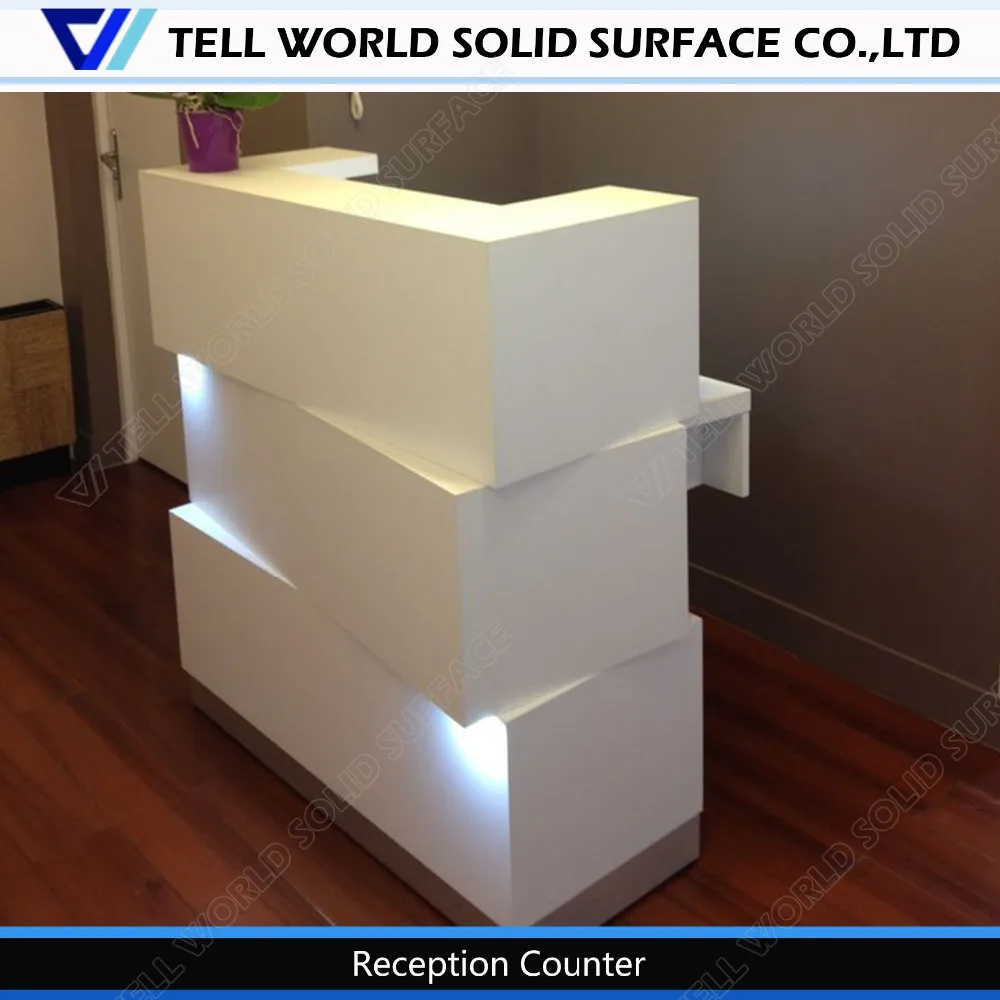 Used For Front Counter Build A Reception Desk Buy Build A