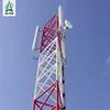 3-leg Radio Microwave Bts Steel Lattice Wifi Telecom Long Range Antenna Mast Communication 4g Lte Cell Phone Tower