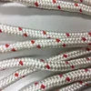 Multicolor 6mm Diamond braided polypropylene rope pp braided ropes