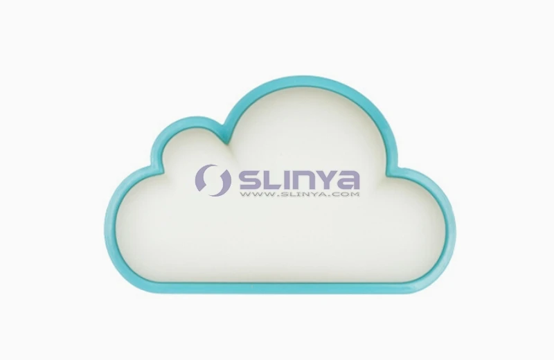 Cute Cloud Shape Led Wall Plug In Night Light Great For Baby Nursing