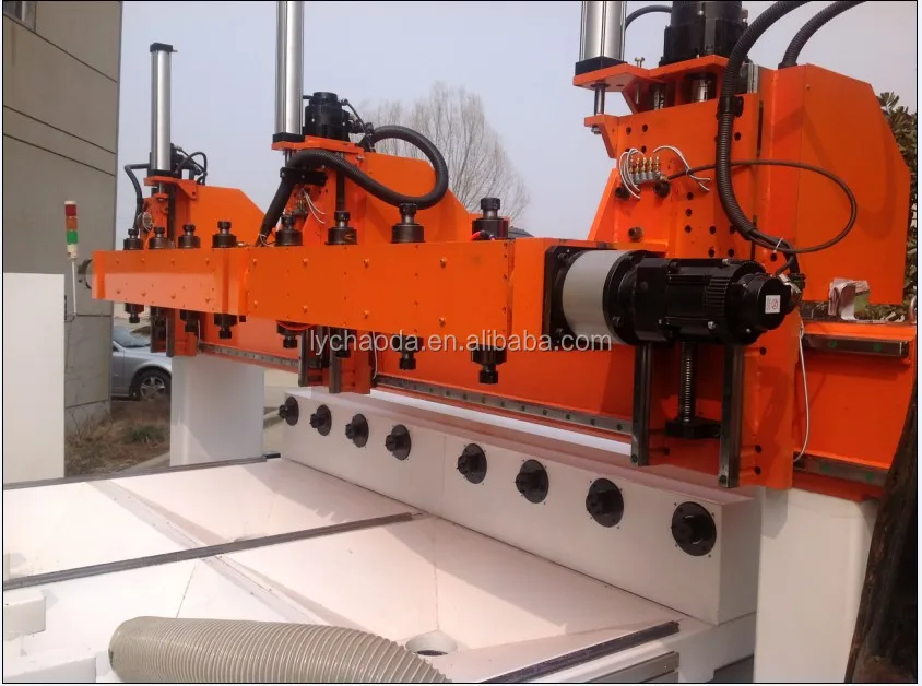 Multi Head Wood Carving Duplicator / Multi Head Cnc 5 Axis Router / 5 Axis Cnc Wood Engraving