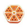 Multi-functional Hexagon Socket 2 USB Charger Port Power Strip