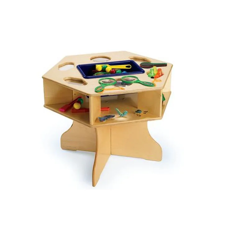 Custom Printed Kids Wood Craft Table Toddler Science Activity Table Buy Kids Wood Activity