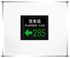 Parking guidance system with available lots&counter display