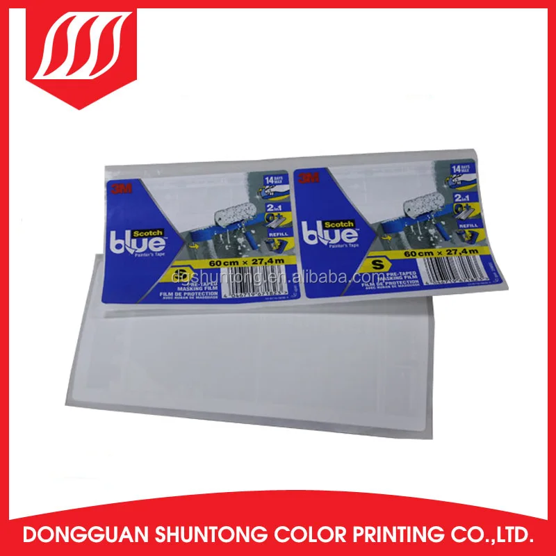 Custom Double Layer Adhesive Label Sticker,Vinyl Sticker,Waterproof