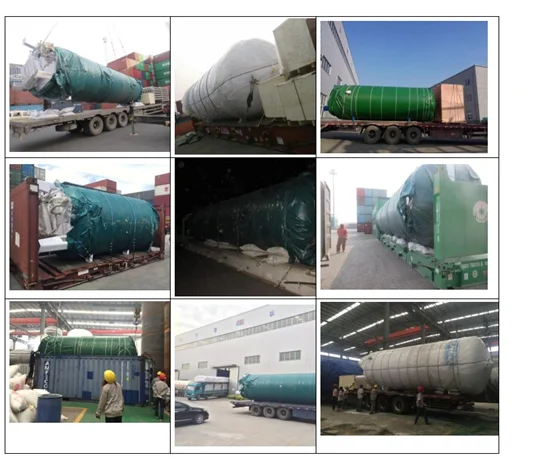 High Low Pressure Compressed Air Gas Stock Receiver Storage Tank