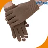 Custom Promotion Winter Acrylic Magic Message Texting Gloves