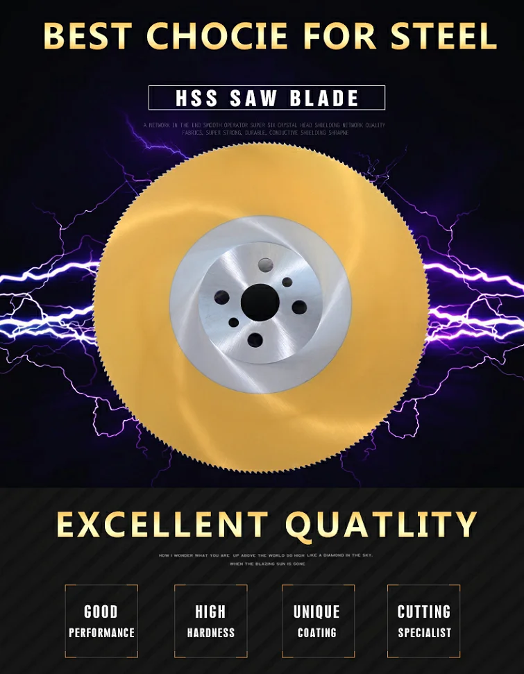 Best selling brand name circular hss saw blade with best price