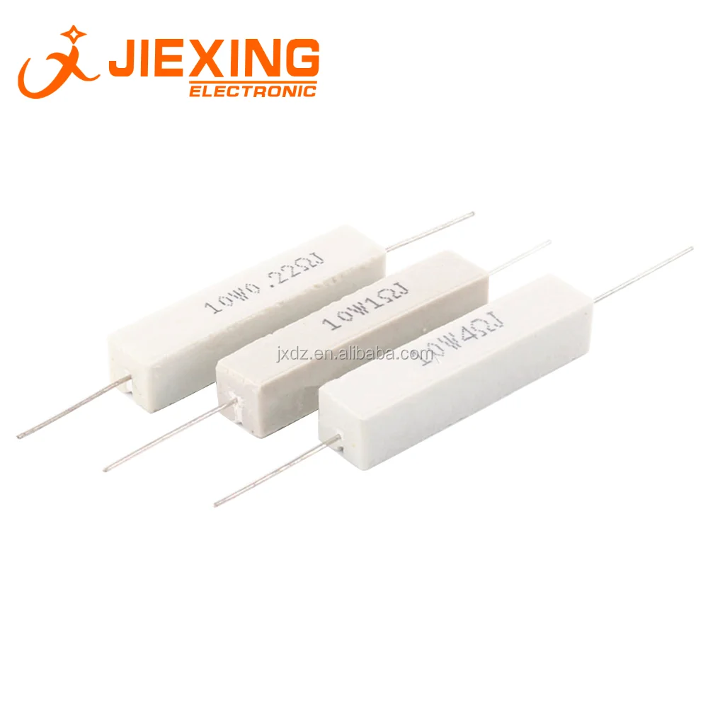 Cement Resistor 10W 10 Ohm - Reliable Fixed Resistor