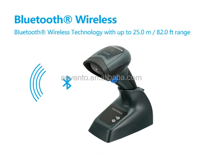 Datalogic Qbt2430bkbtk1 2d Imager Wireless Handheld Barcode Scanner