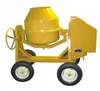 High capacity diesel/gasoline engine powered concrete mixer