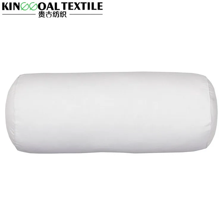 Bedding use 100% cotton shell queen size silk roll pillow