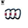 3 pack Holds 5511lbs Locking Climbing Hook with Screwgate Used for Hiking Camping