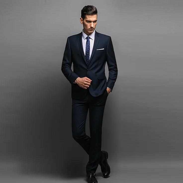 Bespoke China Men Suit Factory For Mens Men Navy Blue Slim Cut Business Suit Buy Business Suit Men Business Suit Bespoke Suit Product On Alibaba Com