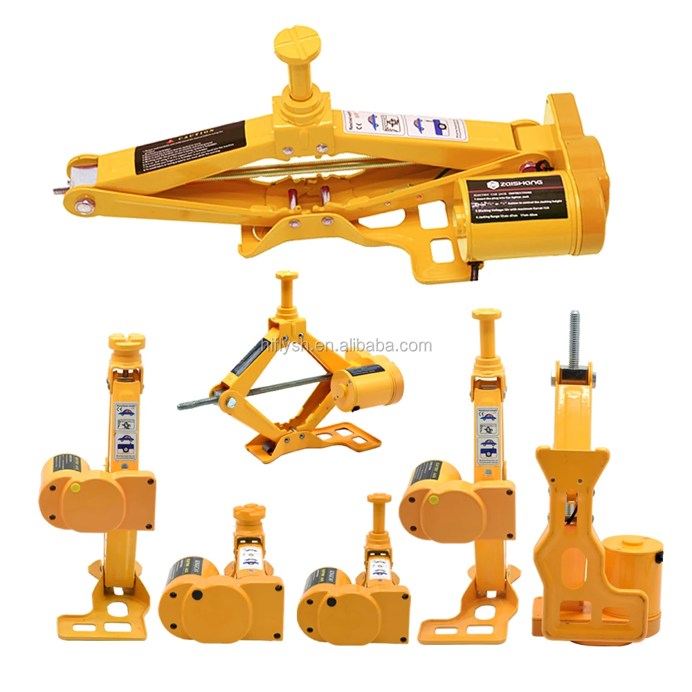 Electric Car Jack 2ton Electric Scissor Jack 12v Dc With Electric