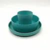 Dinner ware biodegradable plant fiber bamboo fiber dinner set