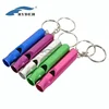 Custom Logo Printed Promotional High Frequency Aluminum Metal Outdoor Sport Camping Safety Emergency Survival Whistle in Bulk