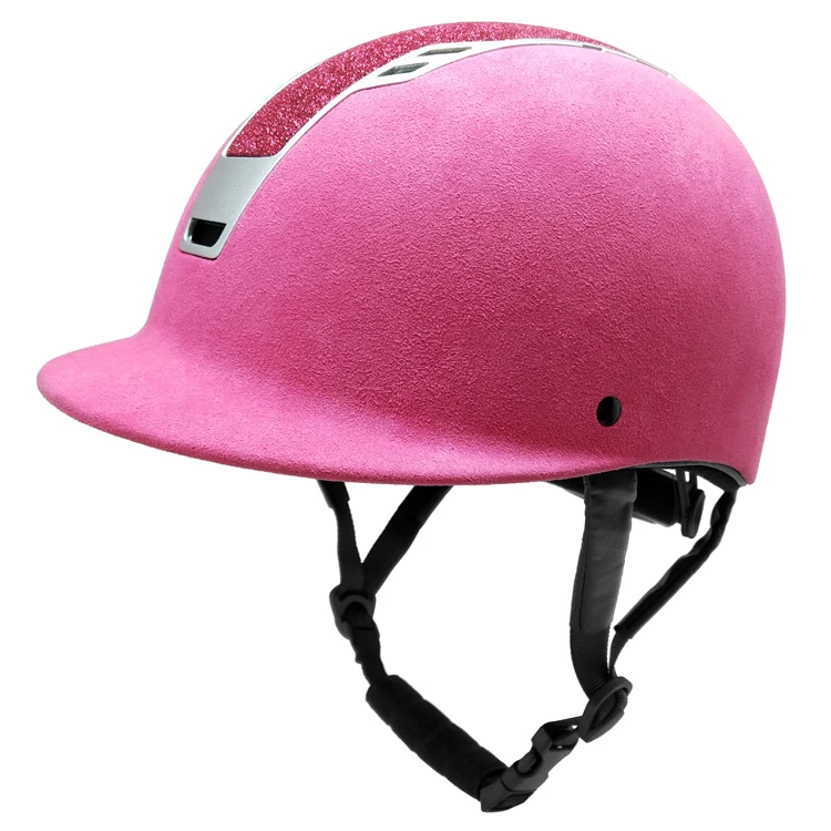 pink riding helmet equestrian