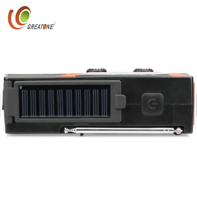 solar hand crank radio