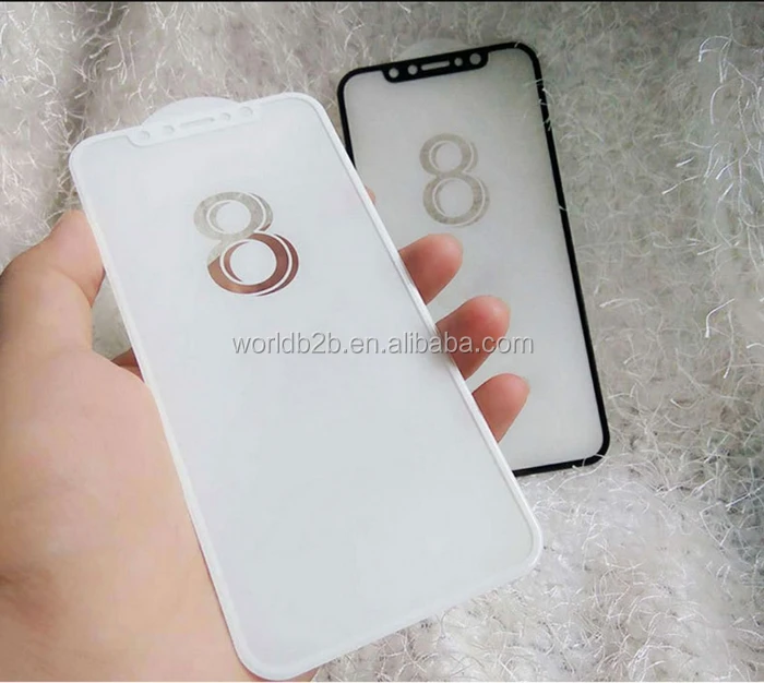 Ultra-Clear High Definition (HD) Full Coverage Tempered Glass Screen Protectors for iPhone X