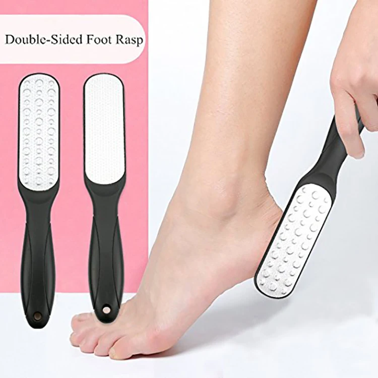 2 pieces Pedicure Foot Callus Remover, Stainless Steel Foot Files