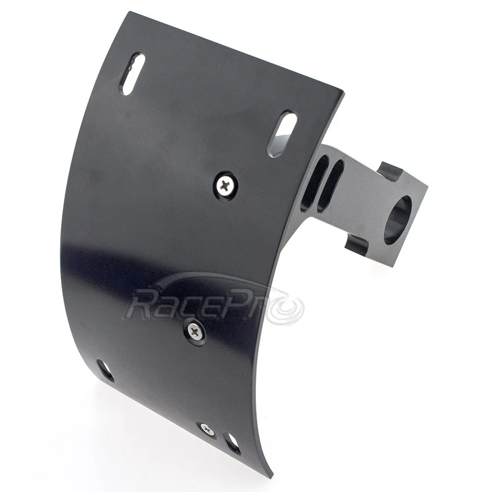 Verticle Curved License Plate Motorcycle Tag Bracket For Kawasaki Zxr6/ Zx6r Rr(636)/zx7/ Zx