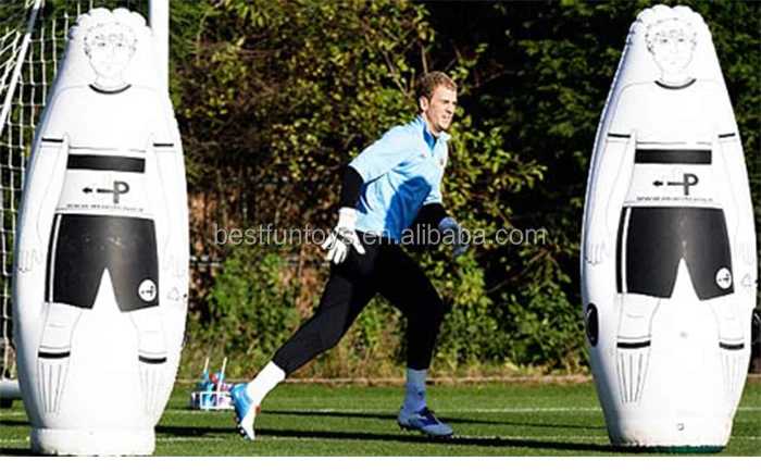 Mannequin Gonflable De Football Avec Pompe Pour Enfants Et