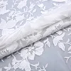 High quality flower patterns embroidery on embroidered organza fabric roll