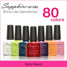 Color No1 31 Brand Nail Art Sapphire Nail Gel 80 Fashion Colors UV Gel Polish