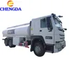 Sinotruck HOWO 20000 liters 5 Silos Crude Oil Tank 10 Wheeler Fuel Tanker Truck For Sale