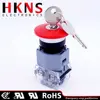 Emergency Stop Key Lock Switch, Selector Switch 22mm ENEC UL RoHS