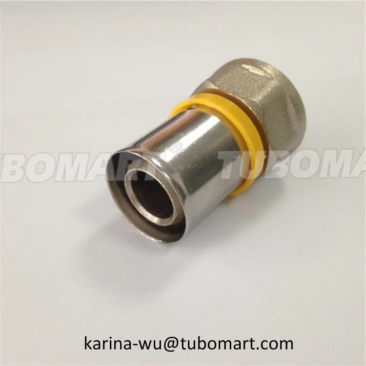 Hot Selling Yellow Plastic Gas Pipe Fittings Gas Union Safes For Pex Al