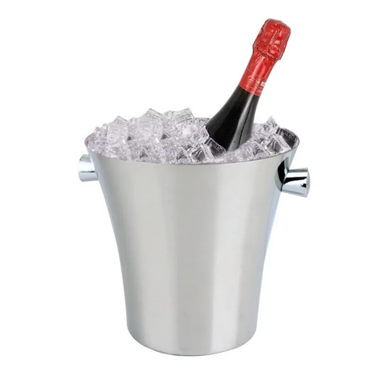 Stainless Steel Ice Bucket Double Walled Wine Chiller,And High Quality