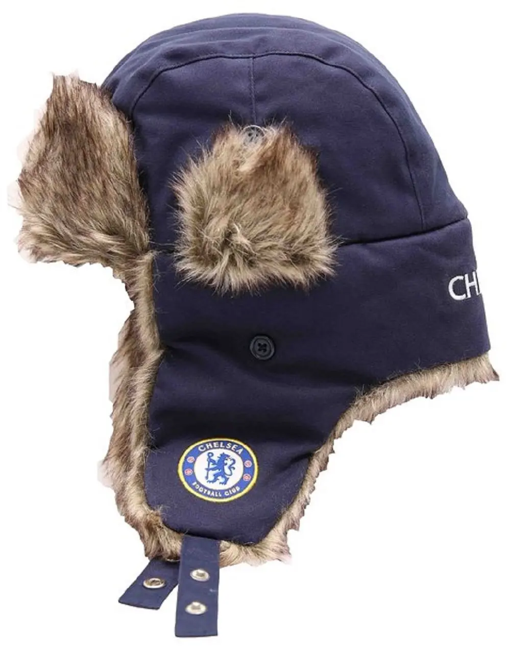 mens navy trapper hat