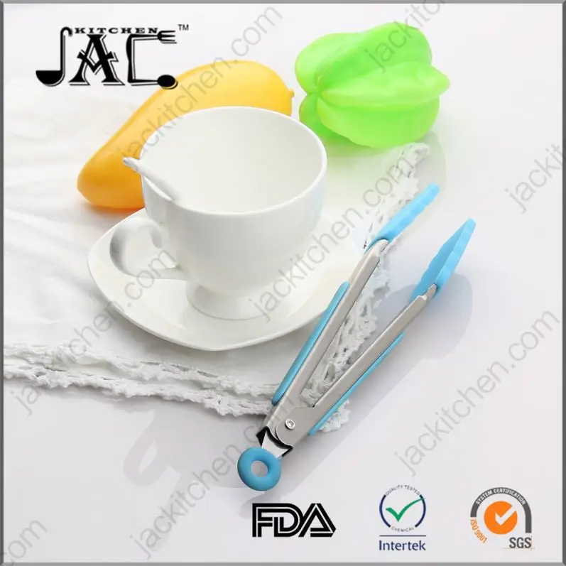 Gadgets Stainless Steel Pp Long Food Tongs