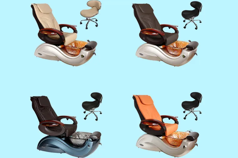 La Fleur Spa Pedicure Chair With Spa Tech Pedicure Chair For Shiatsu