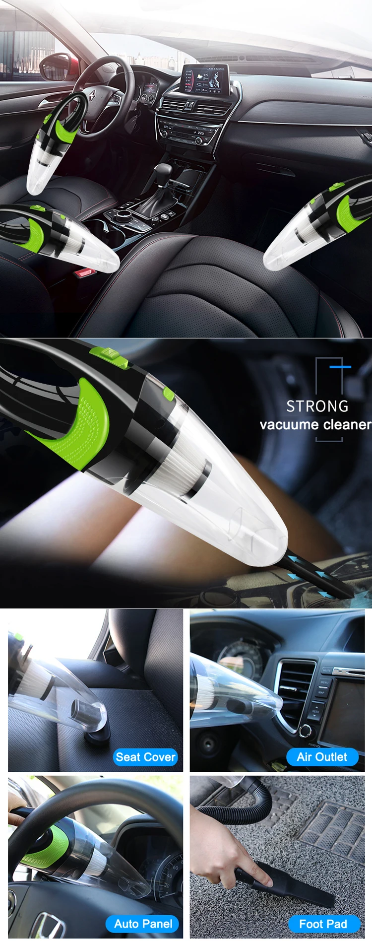 Vacuum Wash Cleaner Family And Car Multiuse Usb Charging Wireless