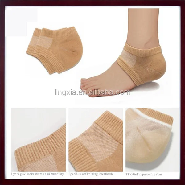 foot socks for cracked heels