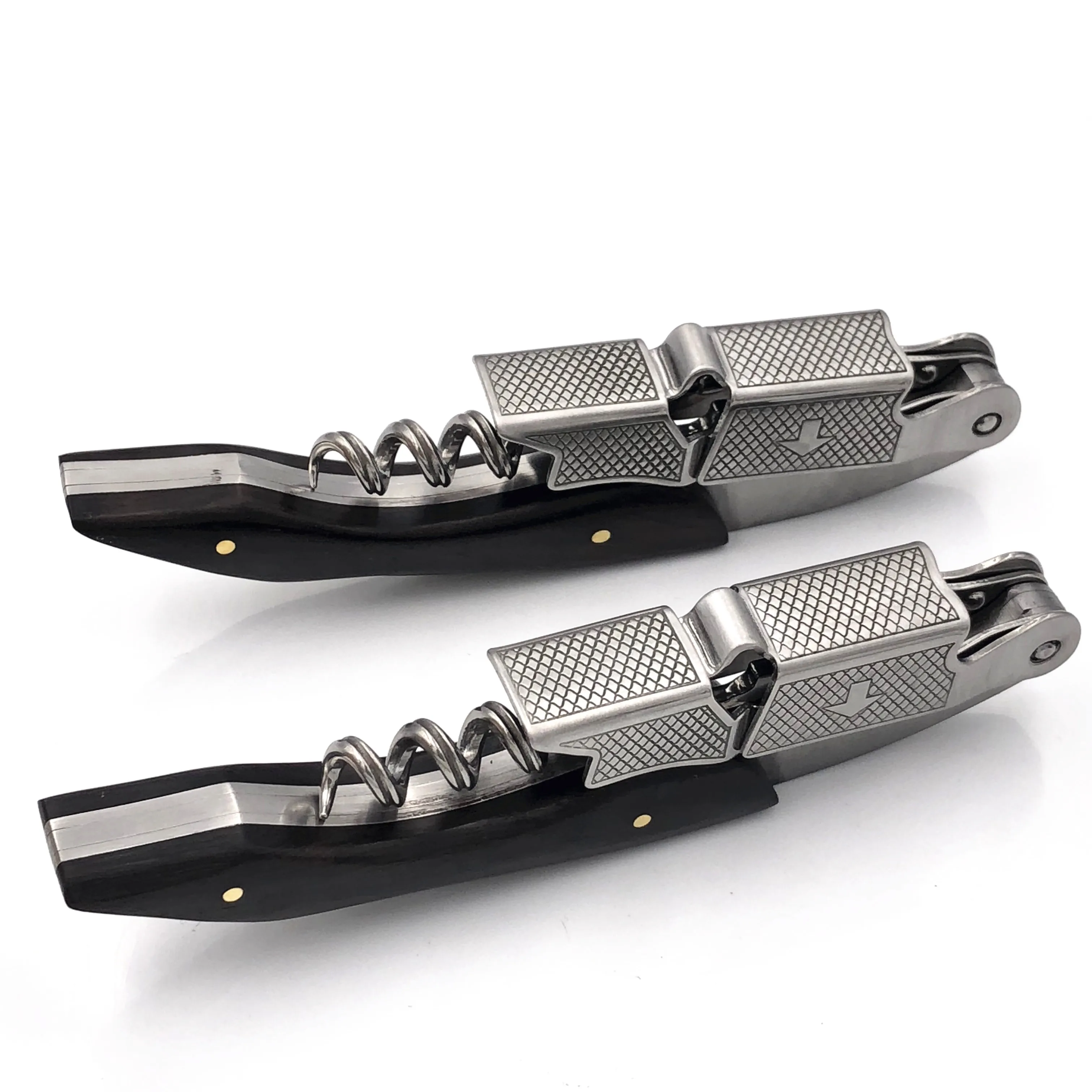 Black Logo Luxury Wine Bottle Opener Portable Wine Corkscrew Of Gift