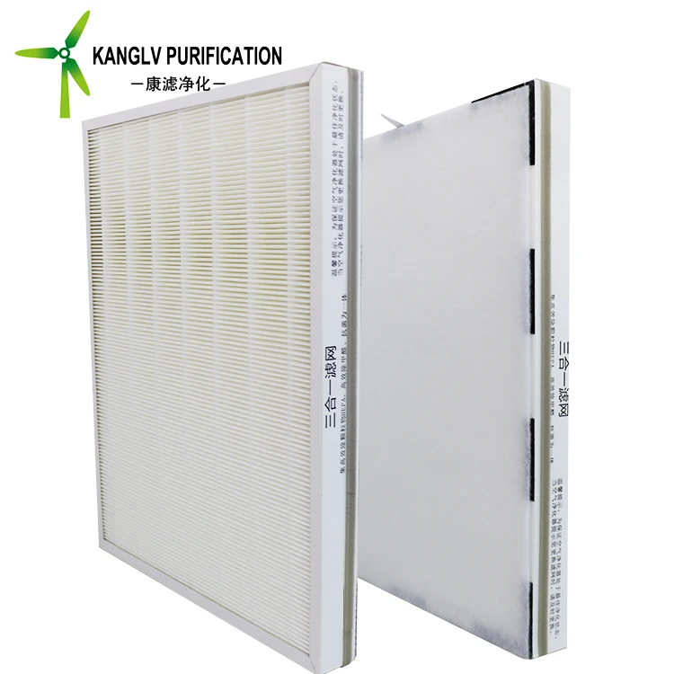Factory Price High Efficiency Merv 13 Pm2.5 Air Filtration Compressed